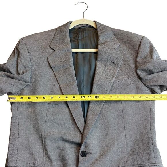 Polo Ralph Lauren Men’s Size 34 Suit Set Gray Wool Tweed Classic Two Button - Picture 7 of 16